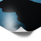 Viktorianische Dame, die Geige spielt Fotodruck (Ecke)