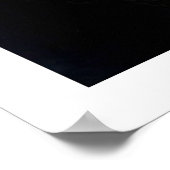 viktorianische Dame, die spukt, starr Poster (Ecke)