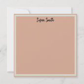 Viktorianische Dame mit rosafarbenen Blume im Haar (Rückseite)