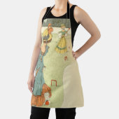Viktorianische Damen Krocket Vintage Gartenparty Schürze (InSitu)