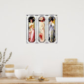 Viktorianische Damen Poster (Küche)