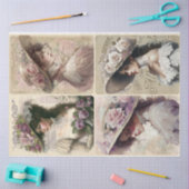 Viktorianische Damen Seidenpapier (Basteln)