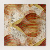 Viktorianische Dampfballonkrümmung Puzzle (Horizontal)