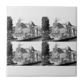 Viktorianische Dampfzüge Fliese (Vorderseite)