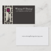 viktorianische dekorative visitenkarte (Vorne/Hinten)