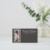 viktorianische dekorative visitenkarte (Stehend Vorderseite)