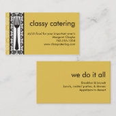 viktorianische dekorative visitenkarte (Vorne/Hinten)