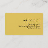 viktorianische dekorative visitenkarte (Rückseite)