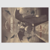 Viktorianische Dekoupage Schönheit Dracula Kiss Go Seidenpapier (Vorderseite)