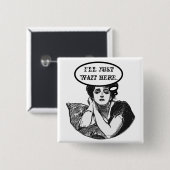 Viktorianische Divas Button (Vorne & Hinten)