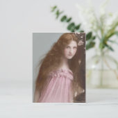 Viktorianische Edwardian Sepia Hand Tinte Postkart Postkarte (Stehend Vorderseite)