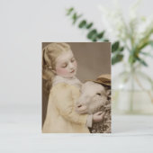 viktorianische Edwardian Sepia Hand Tinted Postcar Postkarte (Stehend Vorderseite)