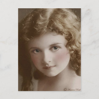 viktorianische Edwardian Sepia Hand Tinted Postcar Postkarte