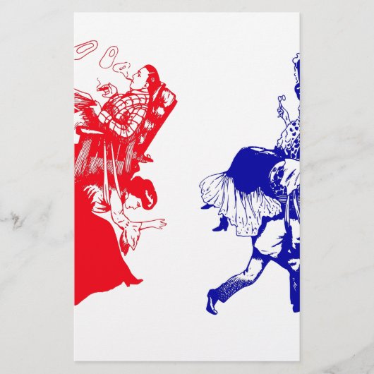 viktorianische Ehe Briefpapier (Vorderseite)