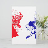 viktorianische Ehe Briefpapier (Stehend Vorderseite)