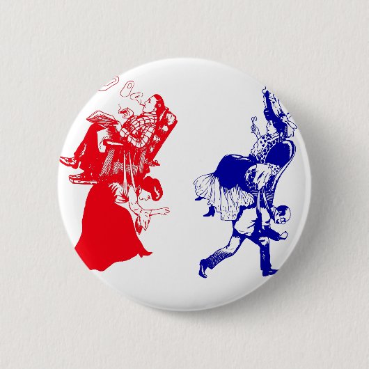 viktorianische Ehe Button (Vorderseite)