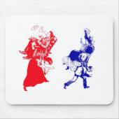viktorianische Ehe Mousepad (Vorne)
