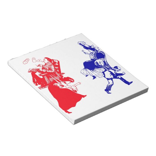 viktorianische Ehe Notizblock (angewinkelt)