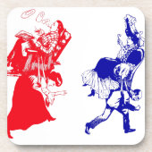 viktorianische Ehe Untersetzer (Vorderseite)