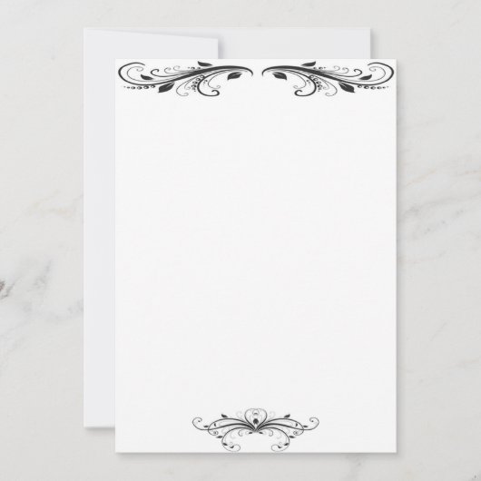 Viktorianische Einladung (Vorderseite)