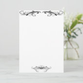 Viktorianische Einladung (Stehend Vorderseite)