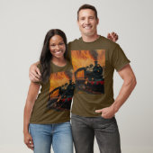 Viktorianische Eisenbahn - Dampfzug 2 T-Shirt (Unisex)