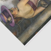 Viktorianische Elegance Seidenpapier (Ausschnitt)