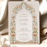 Viktorianische Elegance Wedding Invitation Suite Einladung<br><div class="desc">Treten Sie ein in eine Welt zeitloser Romantik mit unserer Viktorianischen Elegance Wedding Invitation Suite. Inspiriert durch die aufwändige Kunstgeschichte der Viktorianischen Zeit, bietet diese exquisite Einladung eine Symphonie von errötenden Rose in sanften Rosa, Korallen und antiken Cremes, eingebettet in üppiges Salbei und smaragdgrünes Blattwerk. Verzierte, goldene Schriftrollen verbinden sich...</div>