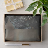 Viktorianische elegant gekleidete Alligatorentkund Seidenpapier (Geschenk)