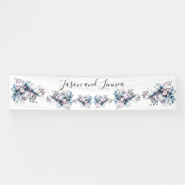 Viktorianische Elegante Blume Romantisch geliebt Banner