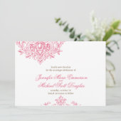 viktorianische Eleganz Save the Date Karte (Stehend Vorderseite)