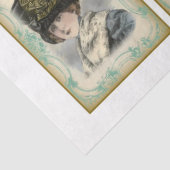 Viktorianische Emphemera-Serie Design 18 Seidenpapier (Ausschnitt)