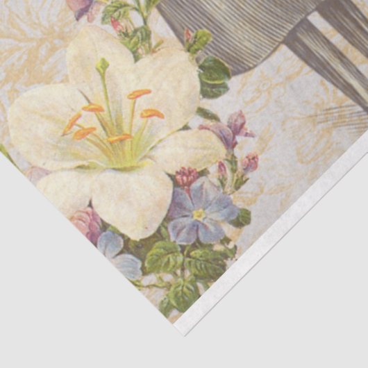 Viktorianische Emphemera-Serie Design 24 Seidenpapier (Ausschnitt)