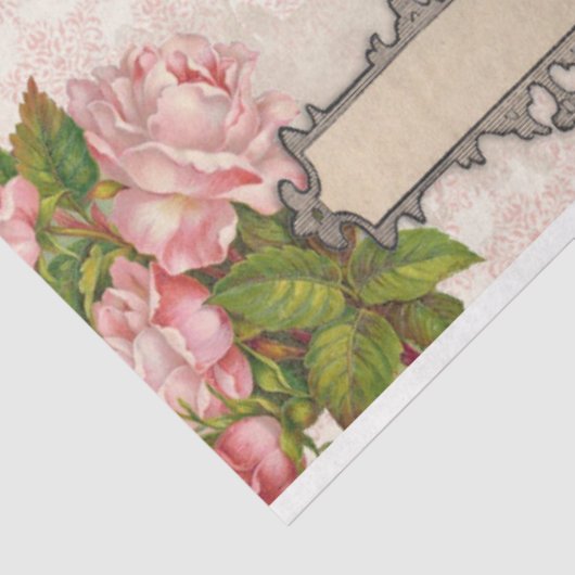 Viktorianische Emphemera-Serie Design 26 Seidenpapier (Ausschnitt)