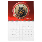 VIKTORIANISCHE ENAMELS/MINIATURHUNDERPORTRAITS 201 KALENDER (Jan 2026)