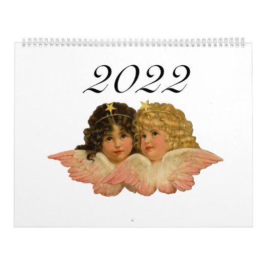 Viktorianische Engel 2022 Kalender (Titelbild)