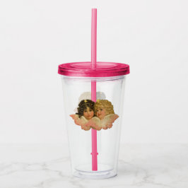 Viktorianische Engel Acryltrinkbecher