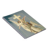 Viktorianische Engel mit Kreuz, Vintag Ostern Notizblock (Rechte Seite)