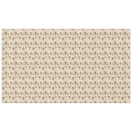 Viktorianische Engel mit Musik, Script & Holly Tischdecke (Vorderseite (Horizontal))