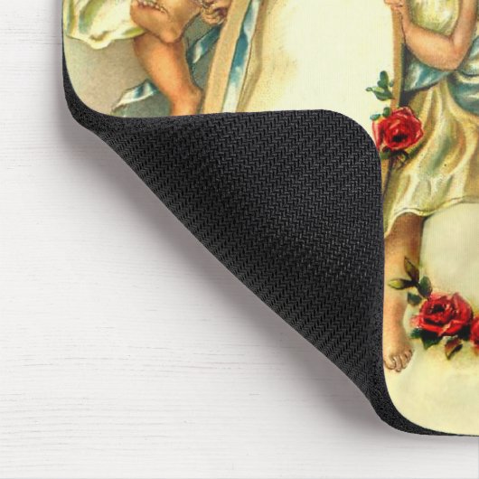 Viktorianische Engel Mousepad (Ecke)