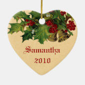 Viktorianische Engel-Ornament Keramik Ornament (Hinten)