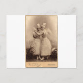 Viktorianische Engel Postkarte (Vorderseite)