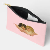Viktorianische Engel Rosa Zubehörtasche (Offen)