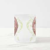 Viktorianische Engelvalentines-Tasse Mattglastasse (Mittel)