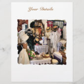 VIKTORIANISCHE ENGLAND-Einladung (Vorderseite)