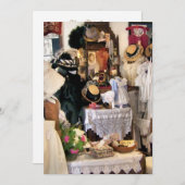 VIKTORIANISCHE ENGLAND-EINLADUNG (Vorne/Hinten)