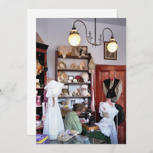 VIKTORIANISCHE ENGLAND-EINLADUNG (Vorne/Hinten)