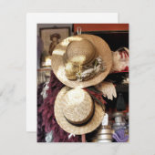 VIKTORIANISCHE ENGLAND-EINLADUNG (Vorne/Hinten)