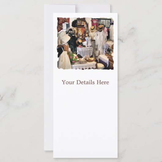 VIKTORIANISCHE ENGLAND RACK CARDS (Vorderseite)