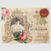 Viktorianische Entkopplung Seidenpapier (Vorderseite)